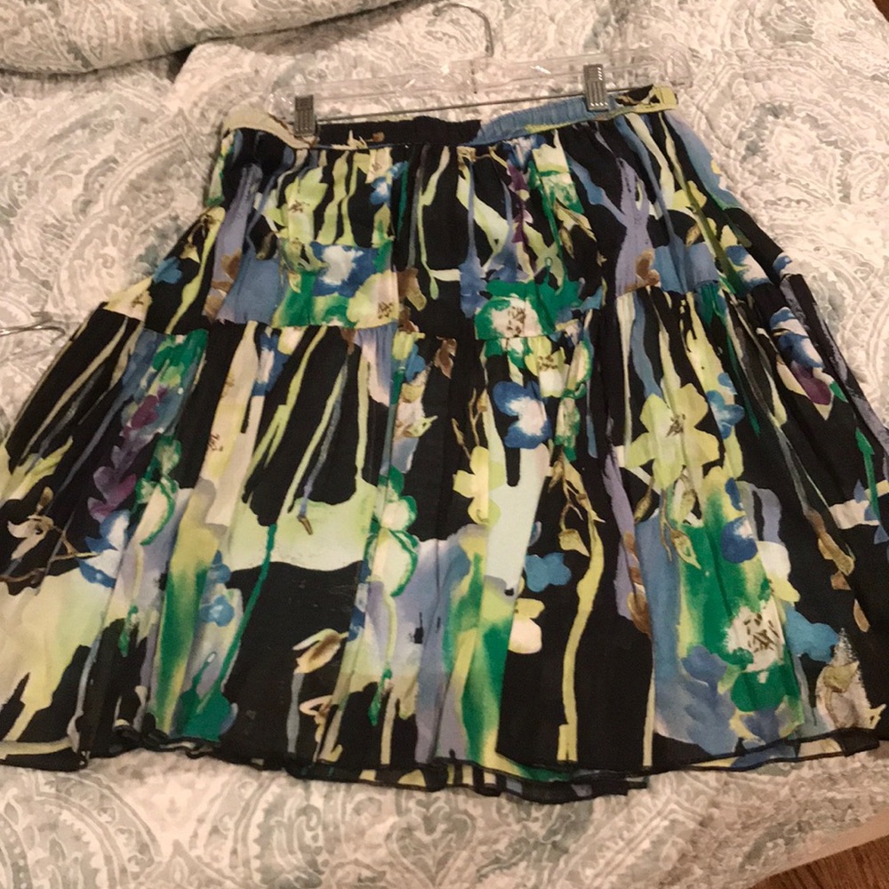 Flowered skirt